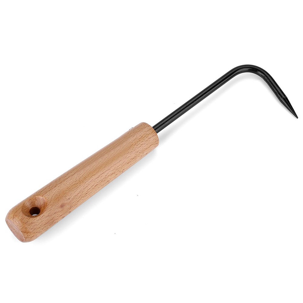 Root Hook Tool - خطاف جذور بونساي حديدي متين بمقبض