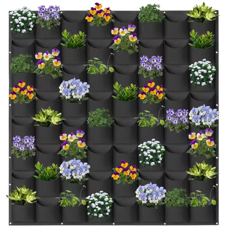 Bonsai Vertical Garden - حقيبة زراعة معلقة على الحائط جيوب