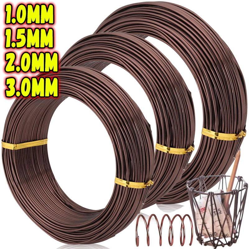 Bonsai Wire Aluminum - سلك ألومنيوم، سلك قابل للثني للحرف
