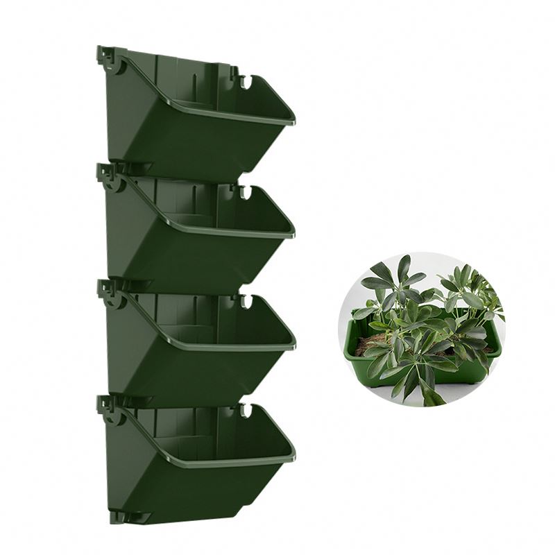 Bonsai Vertical Garden - نماذج جديدة لأحواض الزهور البلاستيكية ذاتية