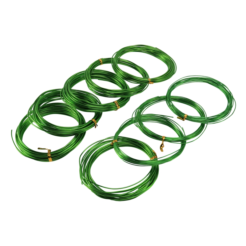 Bonsai Wire Aluminum - 9 لفات بونساي أسلاك بأكسيد الألومنيوم