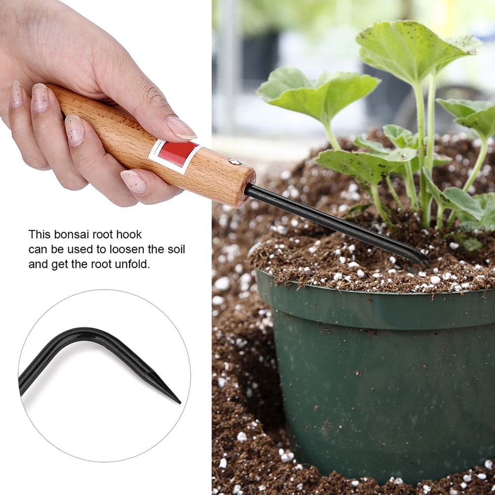 خطاف جذور بونساي حديدي متين بم - مراجعة Root Hook Tool وسعره