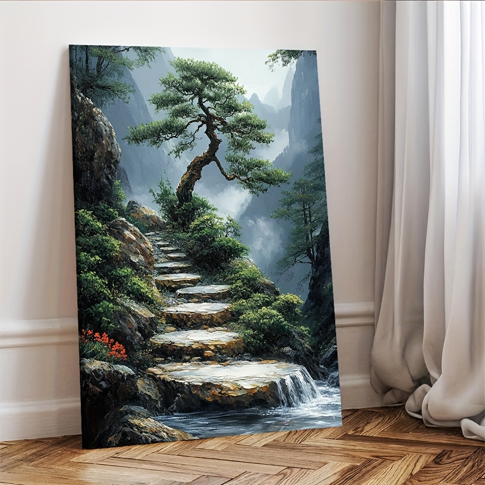 لوحة فنية على قماش كانفاس بتصم - مراجعة Bonsai Vertical Garden وسعره