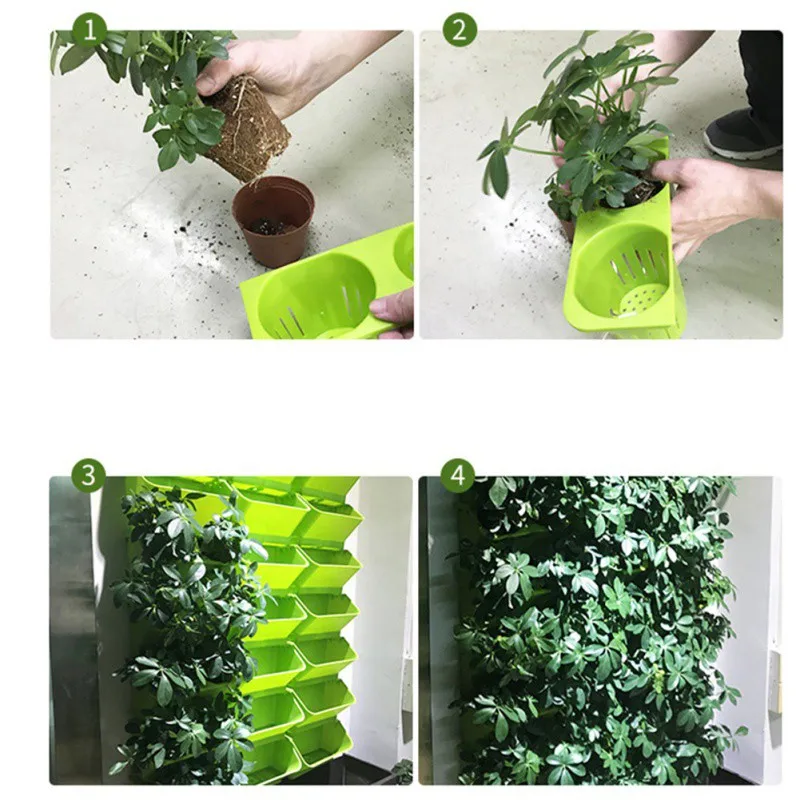 1 قطعة أصيص زهور سقي ذاتي عمود - مراجعة Bonsai Vertical Garden وسعره