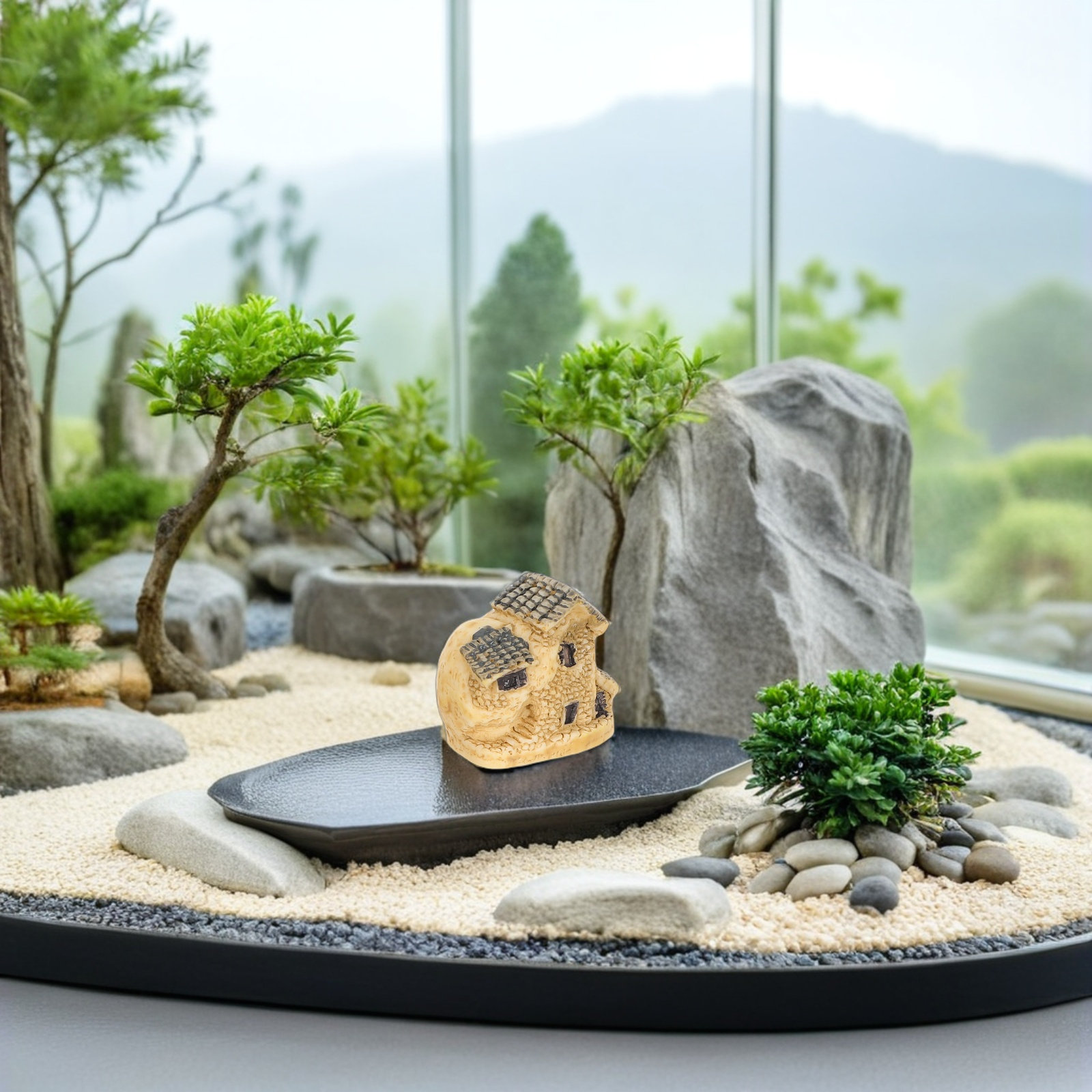 4 قطع من بيوت الحدائق الخيالية - مراجعة Bonsai Garden House وسعره