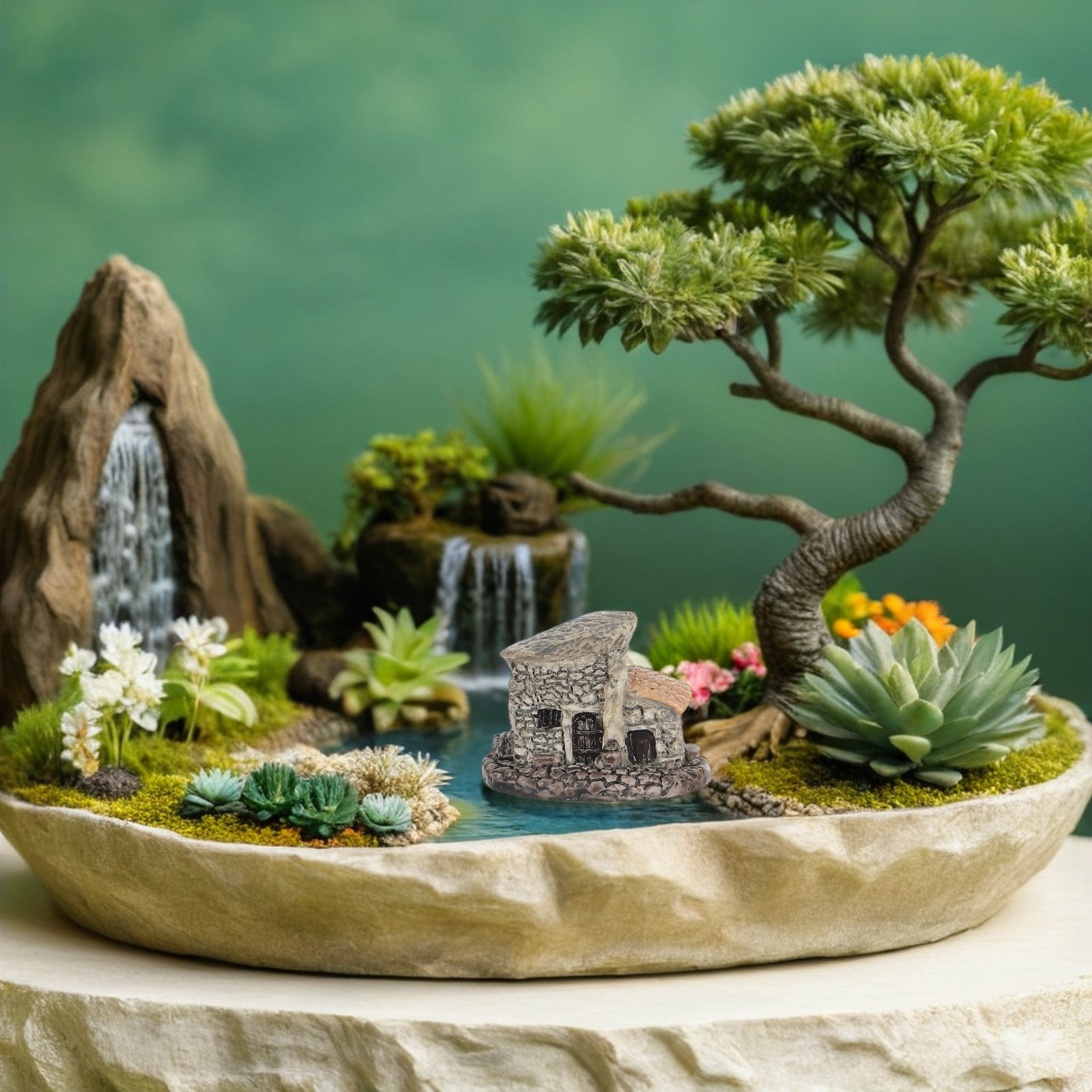 4 قطع من بيوت الحدائق الخيالية - مراجعة Bonsai Garden House وسعره