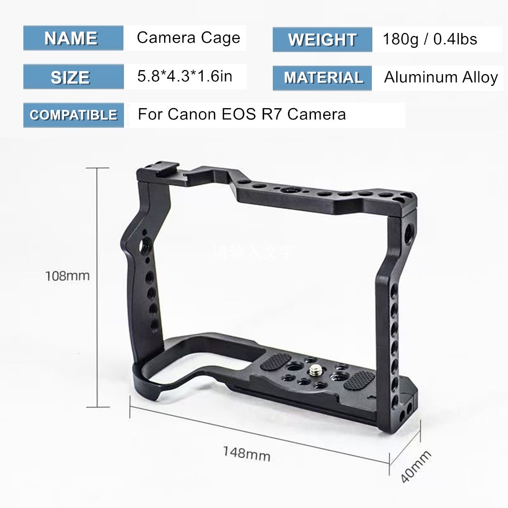 متوافق مع قفص كاميرا Canon EOS - مراجعة Bonsai Wire Aluminum وسعره